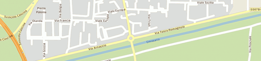 Mappa della impresa tiesse diesel (srl) a CASCINA
