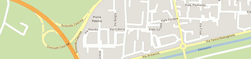 Mappa della impresa eurimpex srl a CASCINA
