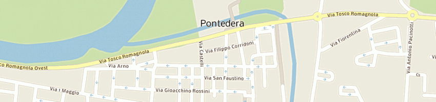 Mappa della impresa billeri a PONTEDERA