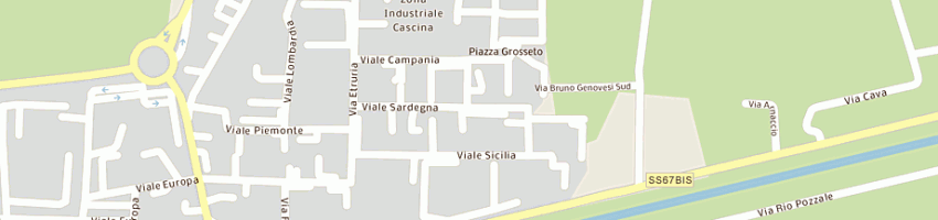 Mappa della impresa bellomo enzo a CASCINA