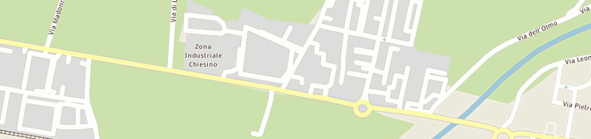 Mappa della impresa cat di marzini franco e c snc a PONTEDERA