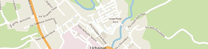 Mappa della impresa enoteca vin italy di pistola zeno a URBANIA