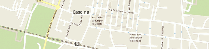 Mappa della impresa calamari nicola a CASCINA