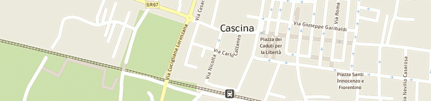 Mappa della impresa muller mario a CASCINA