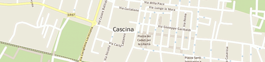 Mappa della impresa unicoop firenze scrl a CASCINA
