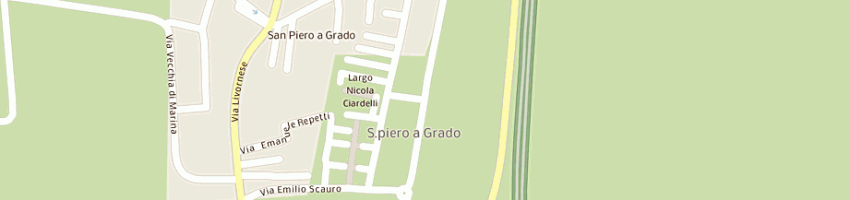 Mappa della impresa autogrill spa a PISA