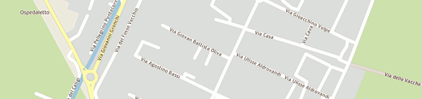Mappa della impresa messaggerie toscane a PISA