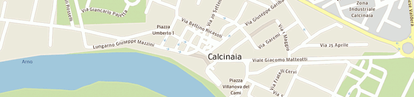 Mappa della impresa barachini modiano a CALCINAIA