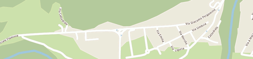 Mappa della impresa municipio a FOSSOMBRONE