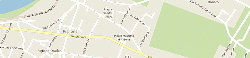 Mappa della impresa frizzi coiffeur di frizzi paolo a PISA