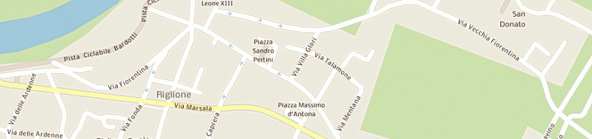 Mappa della impresa giannasio michele a PISA