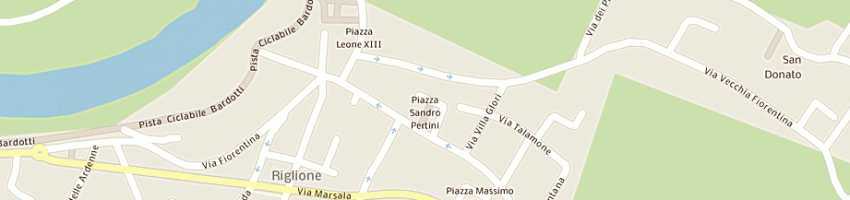 Mappa della impresa pds sezione uterracini a PISA
