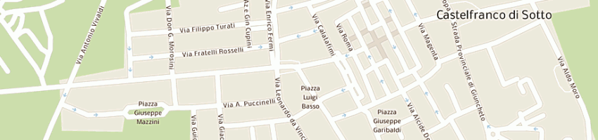 Mappa della impresa barnini srl a CASTELFRANCO DI SOTTO