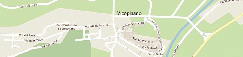 Mappa della impresa il borgo murato aps a VICOPISANO