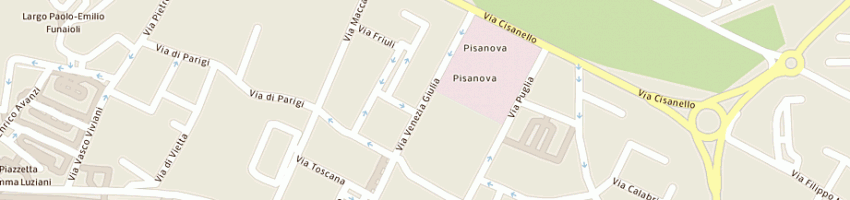 Mappa della impresa giemme srl a PISA