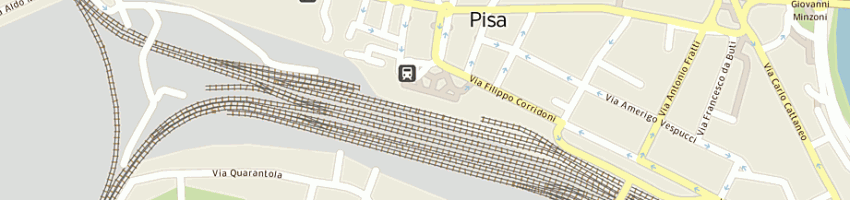 Mappa della impresa minucci maurizio a PISA