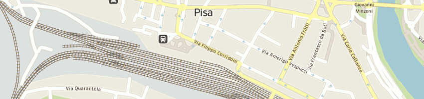 Mappa della impresa scabu di buonavita guendalina e scarpellini elisabetta snc a PISA