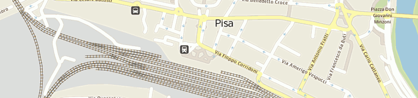 Mappa della impresa peter pan di baldini fabio a PISA