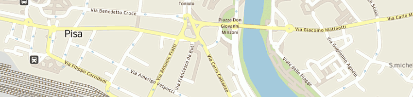 Mappa della impresa la modenese di del seppia lia e giusti franca snc a PISA