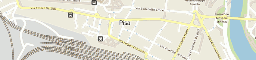 Mappa della impresa collegio periti industriali pisa a PISA