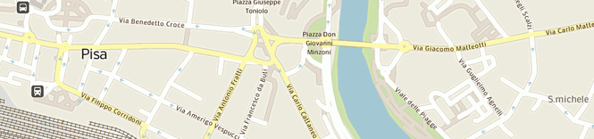 Mappa della impresa centro servizi caaf uil a PISA