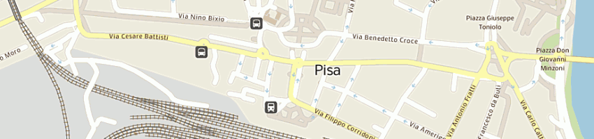 Mappa della impresa agenzia immobiliare mazzetti a PISA