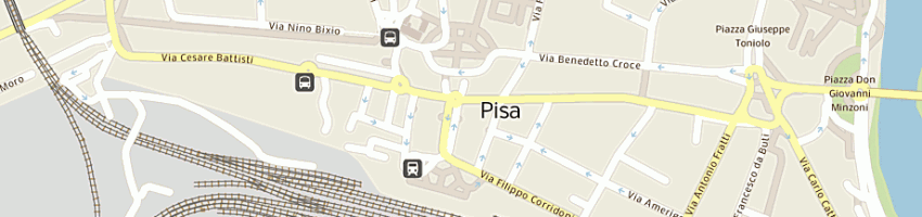 Mappa della impresa bacherotti garzella amaria a PISA