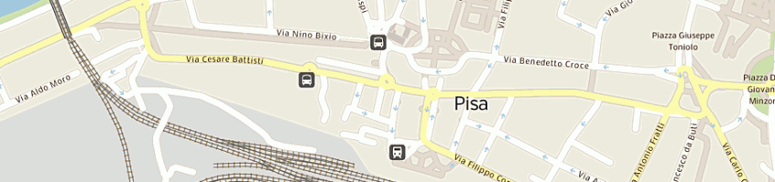 Mappa della impresa albergo la torre eredi di menichini sergio di meni a PISA