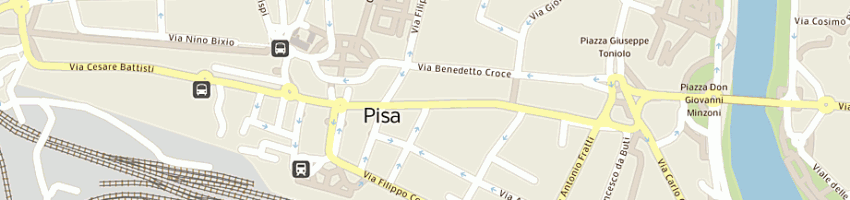 Mappa della impresa upa a PISA