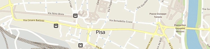 Mappa della impresa finconsumo spa a PISA