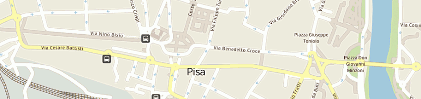 Mappa della impresa vanity man srl a PISA