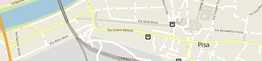 Mappa della impresa cervadoro gregorio a PISA