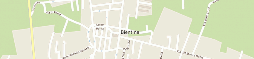 Mappa della impresa centro benessere abbronzatura acquamarina di tatiana mattolini e ilari a BIENTINA