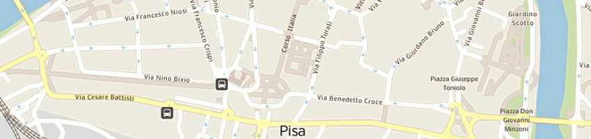 Mappa della impresa bagnoli chiara a PISA