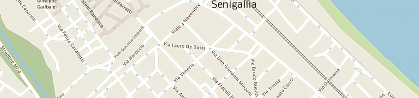 Mappa della impresa spadoni daniel pablo a SENIGALLIA