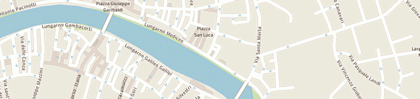 Mappa della impresa saro spa a PISA