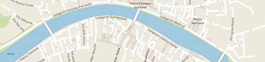 Mappa della impresa oyster srl a PISA