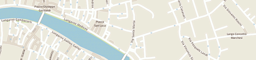 Mappa della impresa ruggirello antonio a PISA