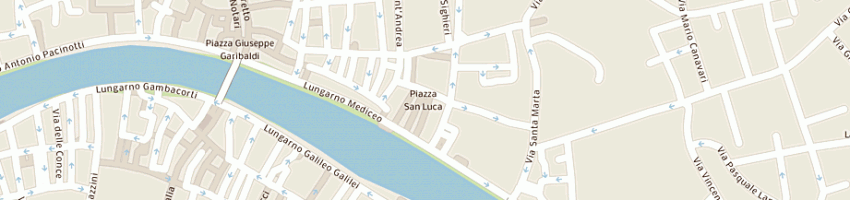 Mappa della impresa bariviera giorgio a PISA