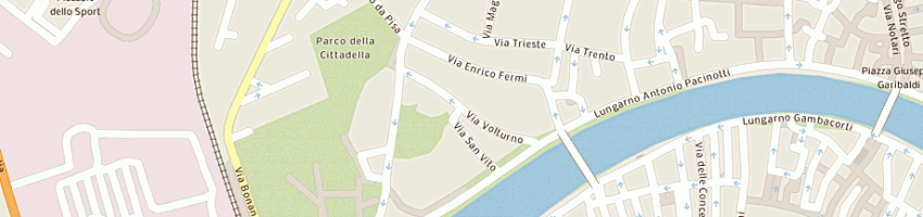 Mappa della impresa sti servizi tecnici di ingegneria srl a PISA