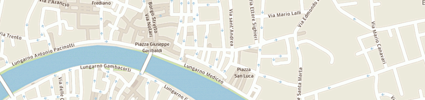 Mappa della impresa pasquini sandro a PISA