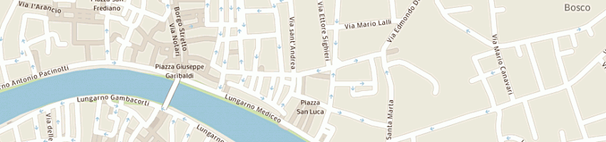Mappa della impresa studiocasa immobiliare snc a PISA