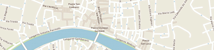Mappa della impresa zucchelli comunicazione sas di giusti valter e c a PISA
