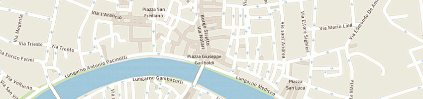 Mappa della impresa vz srl a PISA