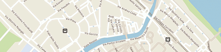 Mappa della impresa parrocchia santa maria del ponte al porto a SENIGALLIA