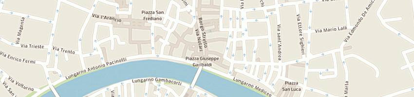 Mappa della impresa manie di valenti srl a PISA