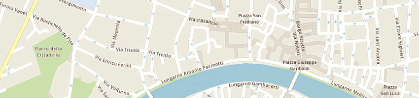 Mappa della impresa getas petrogeo srl a PISA