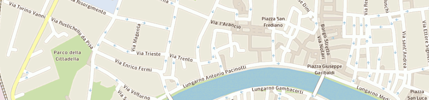 Mappa della impresa ascompaghe servizi aziendali snc a PISA