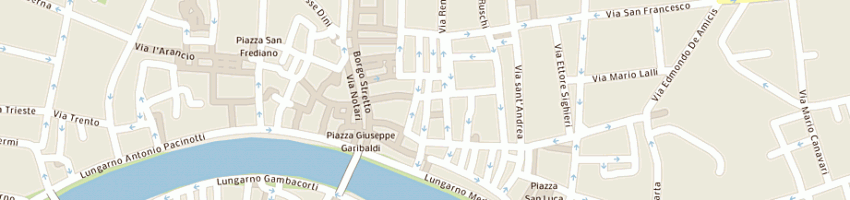 Mappa della impresa biagini monica a PISA