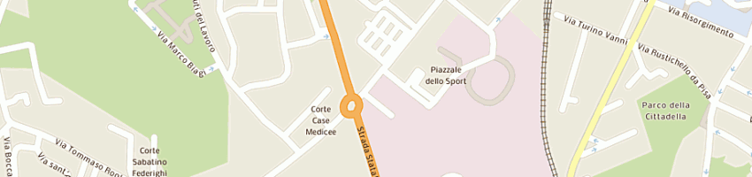 Mappa della impresa di paco sergio a PISA